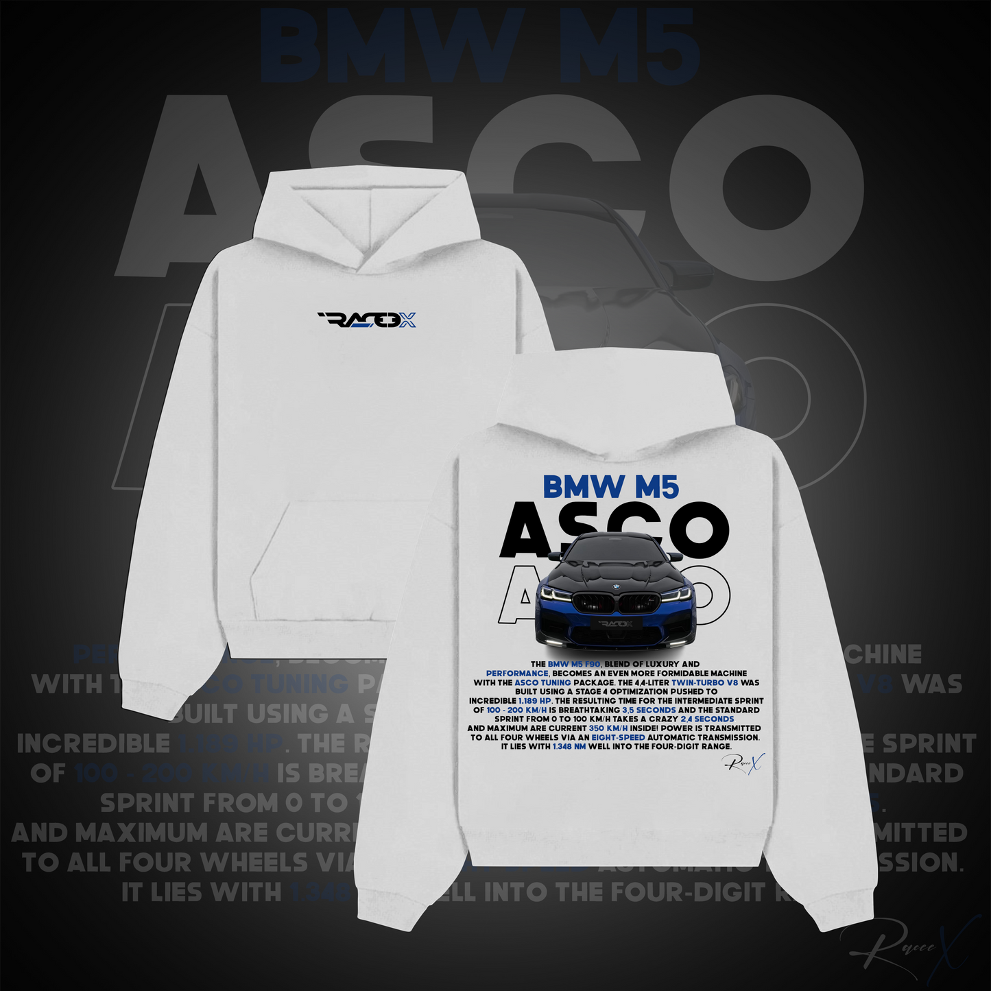 BMW M5 ASCO Pulóver