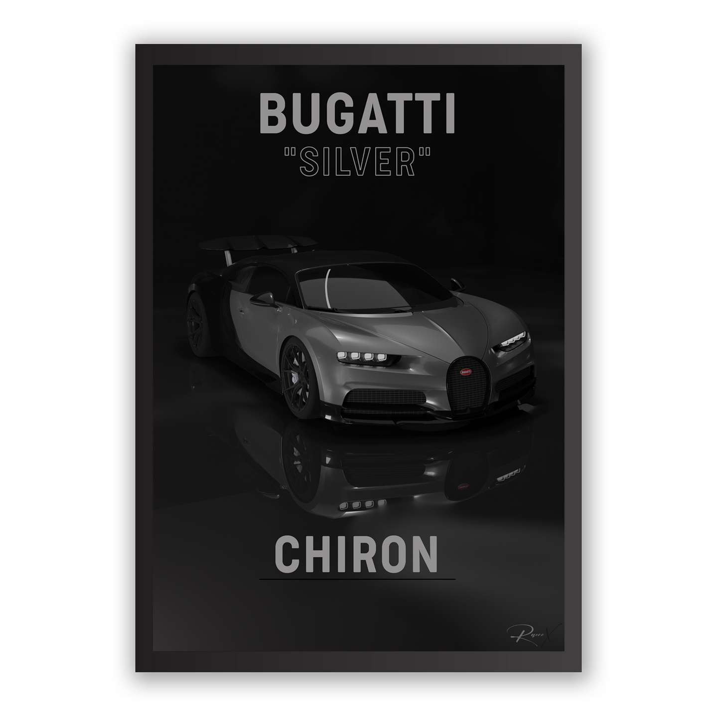 Bugatti Chiron Poszter