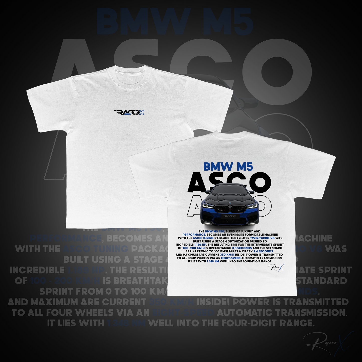 BMW M5 ASCO Póló