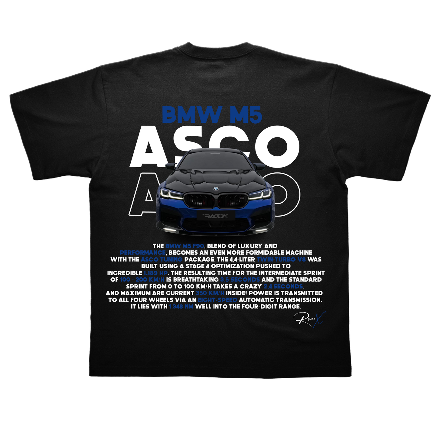 BMW M5 ASCO Póló