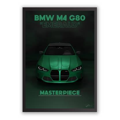 BMW M4 Poszter
