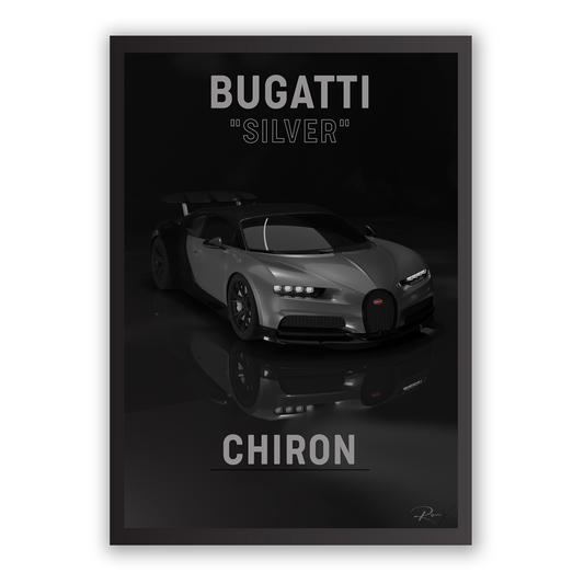 Bugatti Chiron Poszter